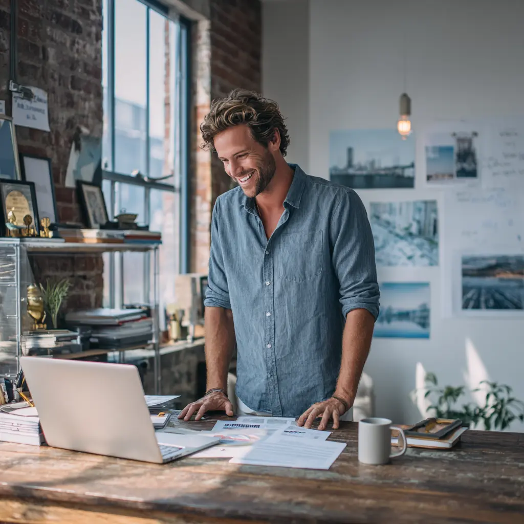 Dallas Fort Worth business owner celebrating 3CX phone system cost savings 1