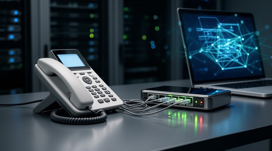 secure voip communication setup