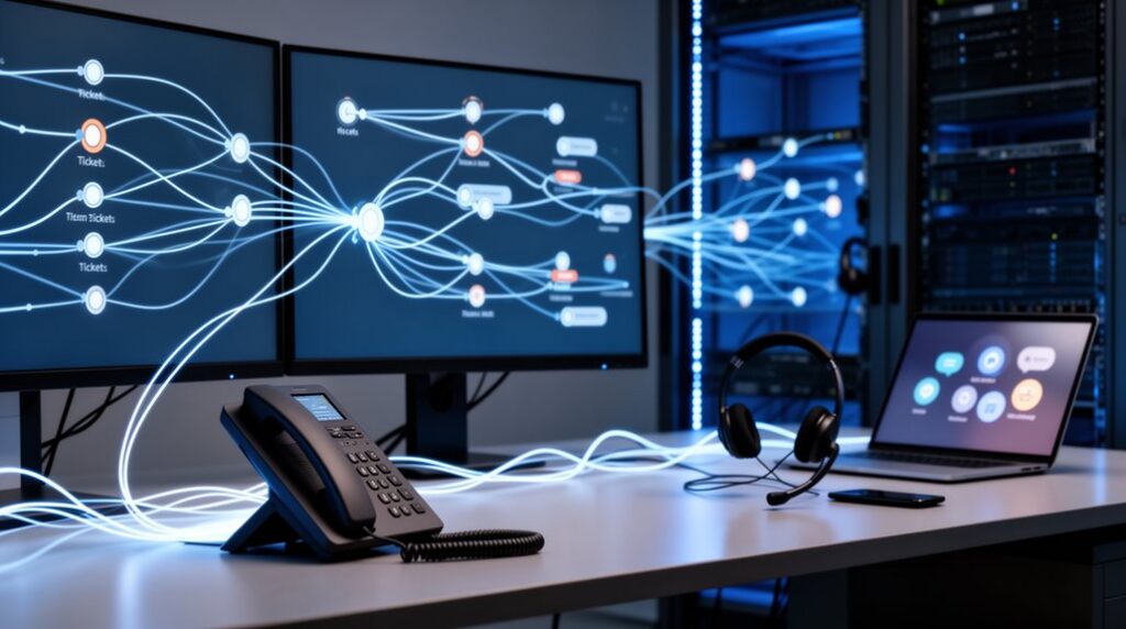 integrate 3cx with helpdesk